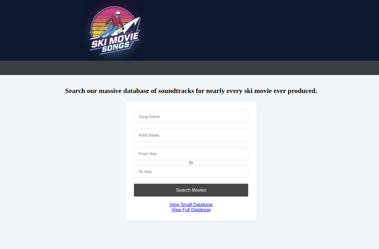 skimoviesongs.com screenshot